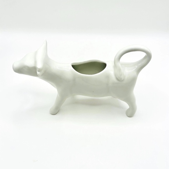 Vintage French Cow Creamer 7" - Picture 12 of 14
